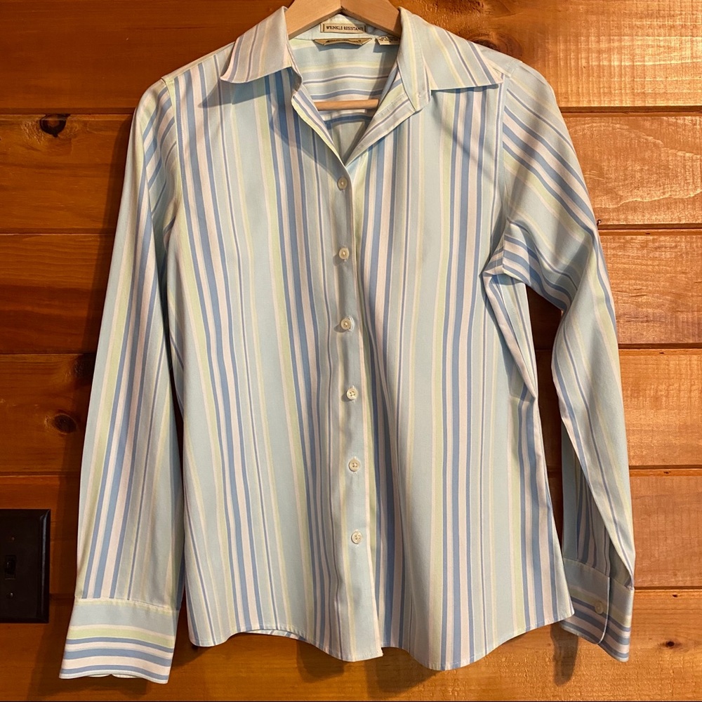 Eddie Bauer striped dress shirt